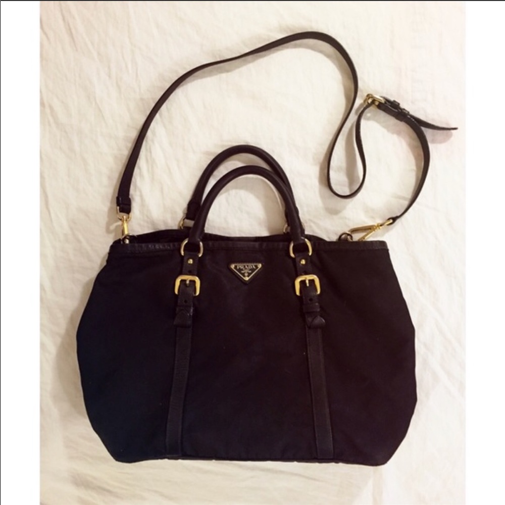 Prada Tesutto Bauletto Bag